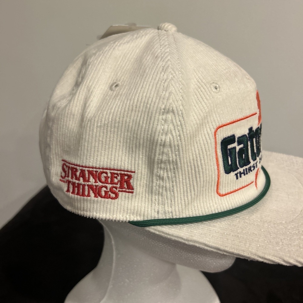 Stranger Things x Gatorade Snapback Corduroy Hat … - image 2